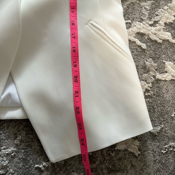 NWOT Banana Republic White Blazer size 4 - Picture 9 of 9